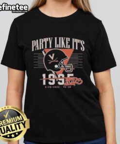 Premium Uva Football Party Like It's 2025 T-Shirt - Image 3