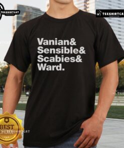 Premium Vanian Sensible Scabies And Ward T-Shirt featuring unique design and quality fabric, perfect for casual wear.