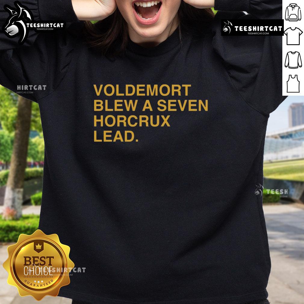 Premium Voldemort Blew A Seven Horcrux Lead Sweatshirt