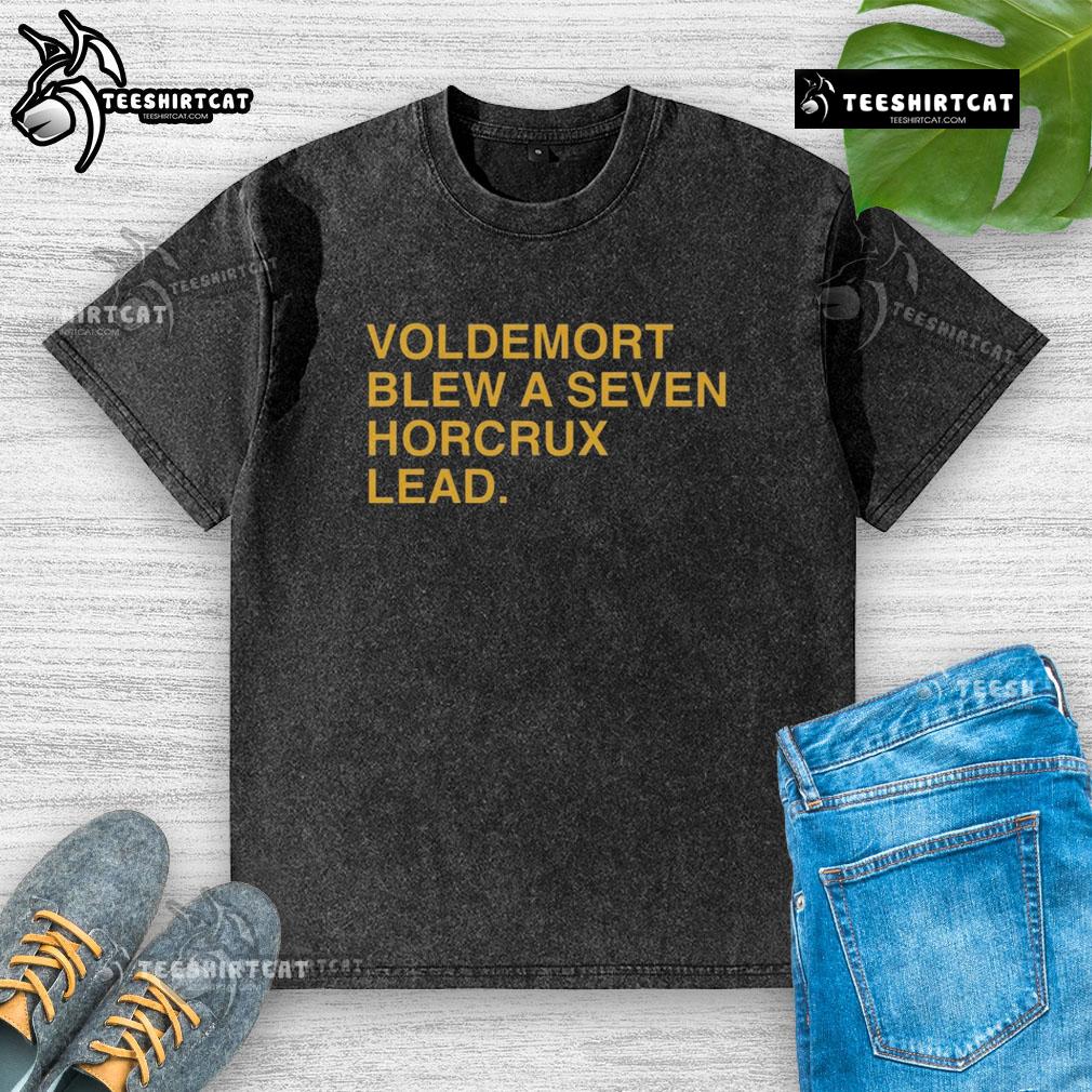 Premium Voldemort Blew A Seven Horcrux Lead Washed T Shirt