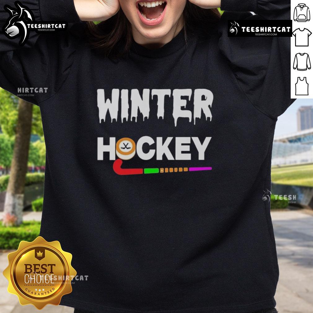 Premium Winter Hockey Logo Sweatshirt Premium Winter Hockey Logo Sweatshirt featuring a stylish design and warm fabric, perfect for hockey fans.