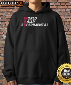 Premium World Rally Experimental Essential Hoodie in sleek design, showcasing comfort and style for rally enthusiasts.