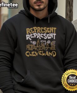 Alt Text: Stylish 'A Tribe Called Quest x Cleveland Cavaliers' hoodie showcasing vibrant design and team spirit. Perfect for fans!