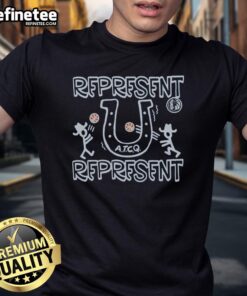 Pretty A Tribe Called Quest X Dallas Mavericks Represent T-Shirt featuring vibrant graphics and a stylish design.