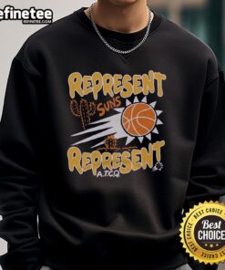 Stylish Pretty A Tribe Called Quest x Phoenix Suns sweatshirt featuring vibrant graphics and a comfortable fit.