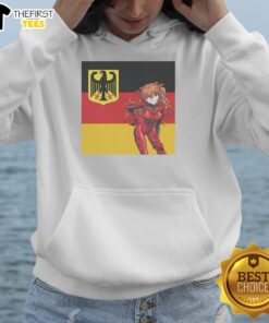 Pretty Asuka Germany anime hoodie featuring vibrant colors and a stylish design, perfect for anime fans and collectors.