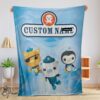 Pretty BBC The Octonauts Velveteen Cute Blanket Fleece Customized Blanket