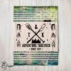 Pretty Camping Couple Adventure Together Since Blanket Fleece Customized Blanket