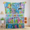Pretty Care Bears Friends Blanket Fleece Customized Blanket