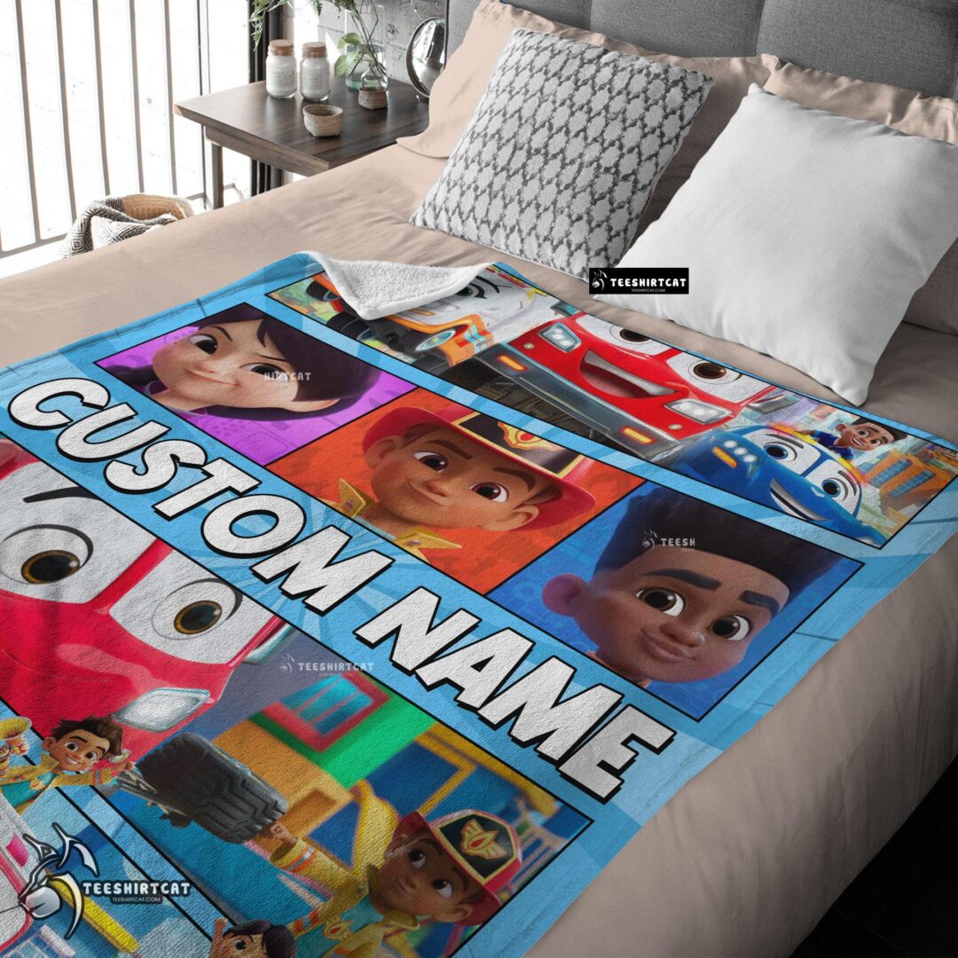 Pretty Cartoon Disney Firebuds Blanket Customize Blanket