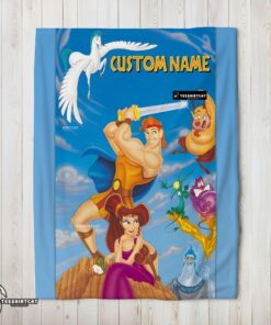 Pretty Cartoon Disney Hercules With Friends Blanket Fleece Customized Blanket