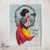 Pretty Cartoon Disney Snow White Princess Blanket Fleece Customized Blanket