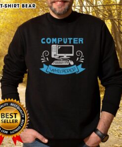 Pretty Computer Whisperer Sweatshirt featuring a stylish design, perfect for tech enthusiasts and cozy casual wear.