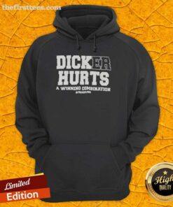 Stylish Philadelphia hoodie featuring 'Pretty Dicker Hurts' design, perfect for fans celebrating a winning combination.