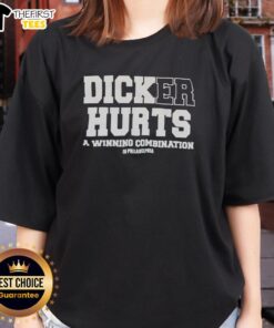 Pretty Dicker Hurts Ladies Tee in Philadelphia - Stylish and comfortable women's shirt for sports fans.
