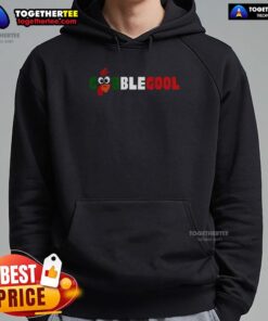 Funny Pretty Gobblegool Turkey Gabagool Parody Hoodie design featuring a cartoon turkey and playful text.