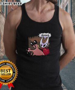 Pretty Hollow Knight Silksong Nuu Slap Tank Top featuring vibrant artwork and a stylish design for fans of the game.