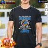 Pretty I May Live In Maryland But On Game Day My Heart And Soul Belongs To Detroit Lions T-Shirt displayed on a model.