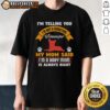 Funny baby t-shirt featuring 'Not a Miniature Schnauzer, I'm a Baby' slogan, perfect for dog lovers and new parents.