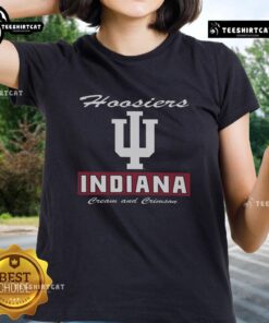 Pretty Indiana Hoosiers waver ladies tee featuring a stylish design perfect for fans of the Hoosiers.