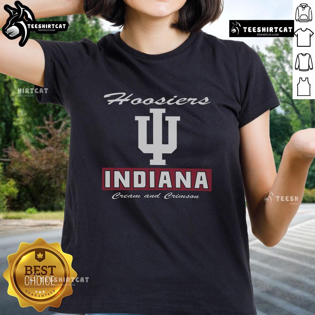 Pretty Indiana Hoosiers Waver Ladies Tee Pretty Indiana Hoosiers waver ladies tee featuring a stylish design perfect for fans of the Hoosiers.