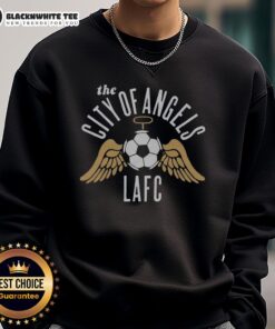 Pretty Los Angeles Football Club sweatshirt featuring a stylish design, perfect for fans of the City of Angels.