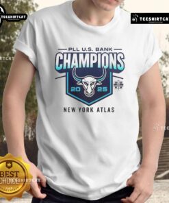 Pretty New York Atlas Lacrosse Champions 2025 T-Shirt featuring vibrant design and team logo for proud fans.