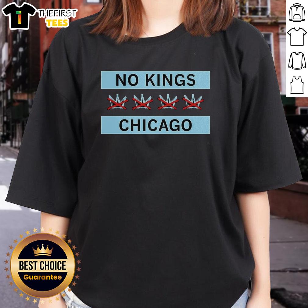 pretty-no-kings-chicago-flag-ladies-tee Pretty No Kings Chicago Flag Ladies Tee featuring a stylish design with the Chicago flag for women.