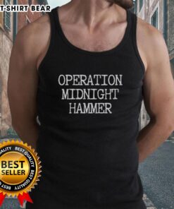 Pretty Operation Midnight Hammer tank top featuring a stylish design and vibrant colors for a trendy summer look.
