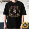 Alt Text: Pretty San Francisco Giants Da De Los Muertos MLB celebration t-shirt featuring vibrant designs and festive colors.