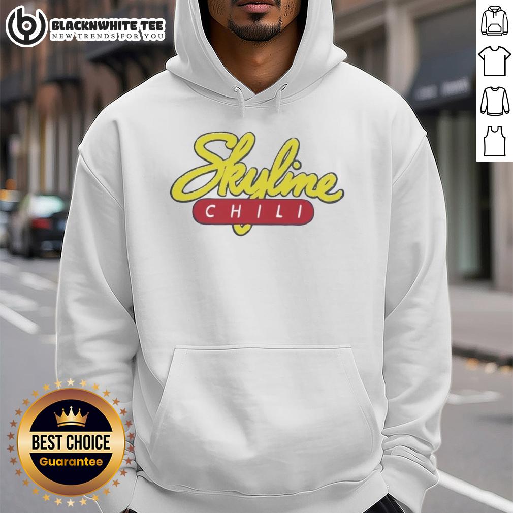 Pretty Skyline Chili Logo Hoodie Pretty Skyline Chili Logo Hoodie featuring a vibrant skyline design, perfect for fans of Skyline Chili and urban fashion.