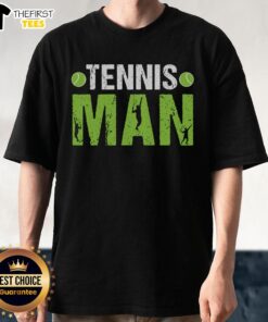 Stylish 'Pretty Tennis Man' T-Shirt featuring a vibrant design, perfect for tennis fans and casual wear enthusiasts.