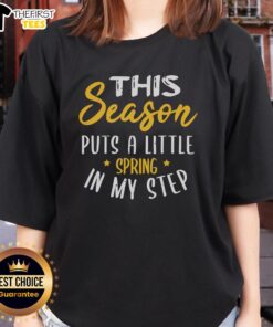 Pretty This Season Ladies Tee with floral design, perfect for spring outfits and adding a cheerful touch to your wardrobe.