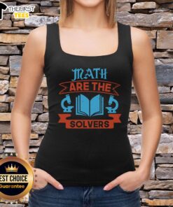 Stylish Pretty Trash Are The Solvers tank top featuring bold graphics and a trendy design, perfect for casual wear.
