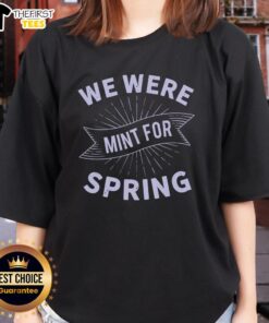 Alt Text: Pretty We Were Limit for Spring Ladies Tee featuring a vibrant floral design perfect for spring fashion.