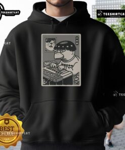 Alt Text: Pretty Yokai Synths Japanese Retro Hoodie featuring vibrant designs and a cozy fit, perfect for stylish streetwear.