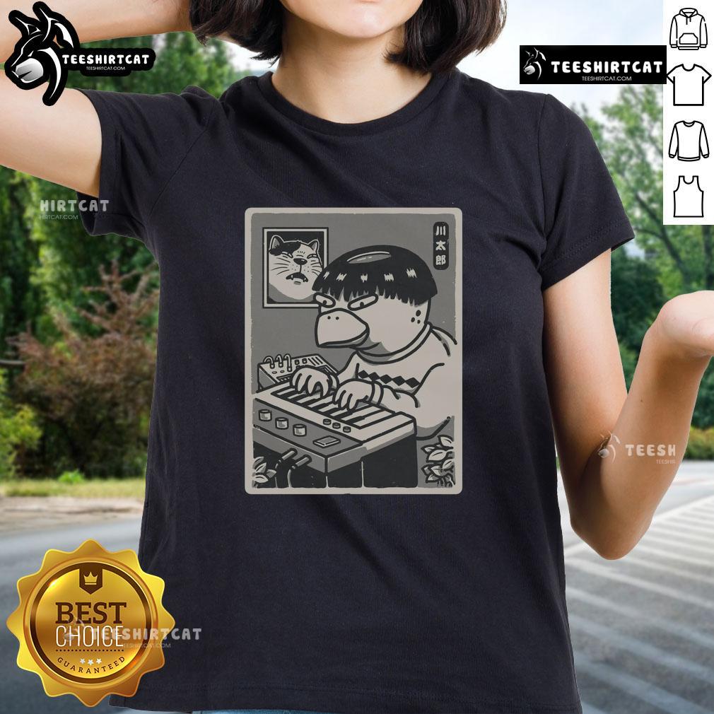Pretty Yokai Synths Japanese Retro Ladies Tee Pretty Yokai Synths Japanese Retro Ladies Tee featuring vibrant yokai designs and a stylish retro aesthetic.