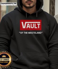 Stylish Top Vault of the Wasteland hoodie featuring unique graphic design and cozy fit, perfect for casual wear.