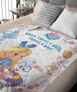 Good Alice's Wonderland Bakery Disney Junior Blanket Fleece Customized Blanket - Image 2