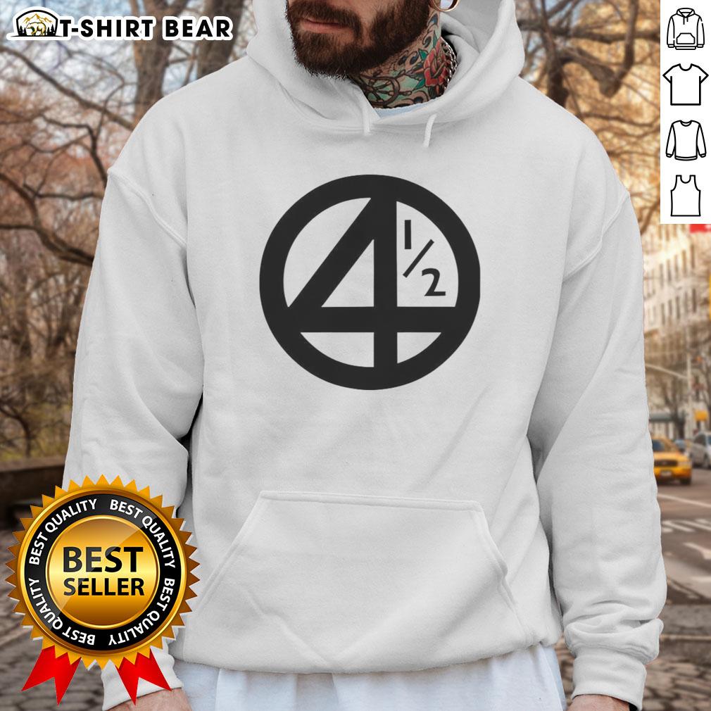 Top 4 1 2 Ringer Marvel Fantastic Four Logo Hoodie