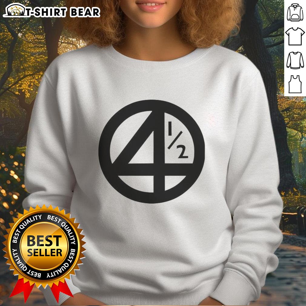 Top 4 1 2 Ringer Marvel Fantastic Four Logo Sweatshirt Top 4 1 2 Ringer Marvel Fantastic Four Logo Sweatshirt featuring iconic superhero design in vibrant colors.