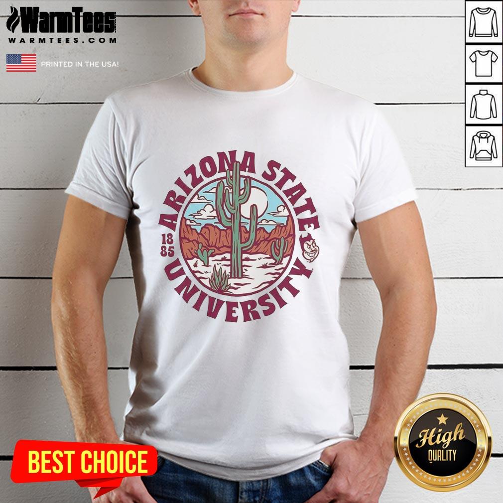 top-arizona-state-sun-devils-football-arizona-state-university-est-1885-landscape-logo-t-shirt Alt Text: Arizona State Sun Devils Football T-Shirt featuring the ASU logo, celebrating Arizona State University since 1885.