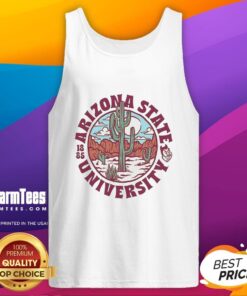 Alt Text: Arizona State Sun Devils Football tank top featuring the ASU logo, celebrating Arizona State University since 1885.