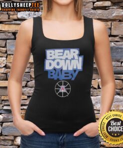 Top Bear Down Baby Arizona Wildcats Basketball Tank Top for fans, featuring vibrant team colors and a fun design.