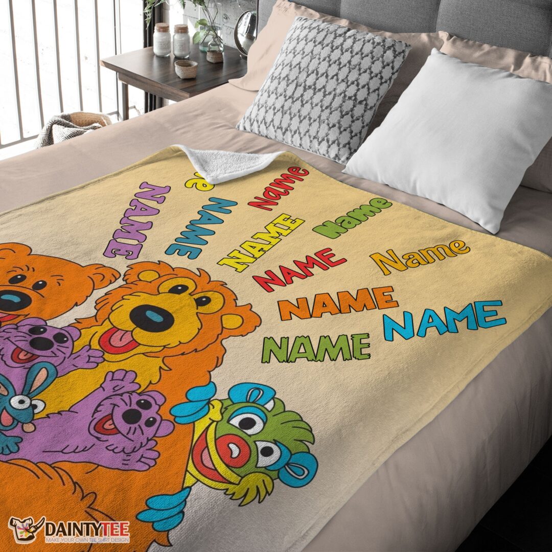 top-bear-in-the-big-blue-house-cartoon-blanket-fleece-customized-blanket-mk-03 Top Bear In The Big Blue House Cartoon Blanket Fleece Customized Blanket - Image 4