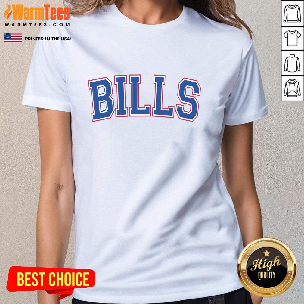 top-bills-football-team-varsity-ladies-tee Top Bills Football Team Varsity Ladies Tee in vibrant colors, showcasing team spirit and style for female fans.