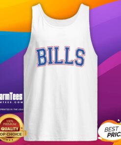 Top Bills Football Team Varsity Tank Top featuring team colors and logo, perfect for fans and athletes.