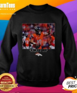 Top Bo Nix Denver Broncos NFL Week 7 2025 sweatshirt featuring team colors and logo for fans and collectors.