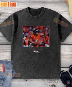Top Bo Nix Denver Broncos NFL Week 7 2025 washed t-shirt featuring vibrant team colors and a comfortable fit.