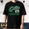 Top Boston Celtics Fly By Vintage T-Shirt featuring classic logo and retro design for basketball fans.